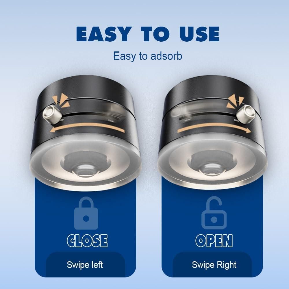 Vacuum Magnetic Suction Phone Holder – 360° Strong Magnet Phone Holder